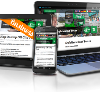 Tours and Bus Services Website for DublinSightseeing
