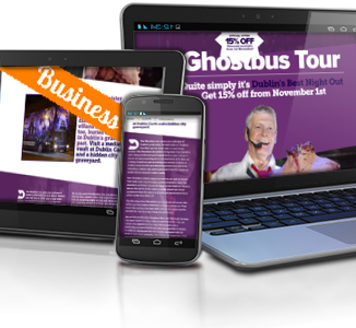 Bus Tour Website for GhostBus